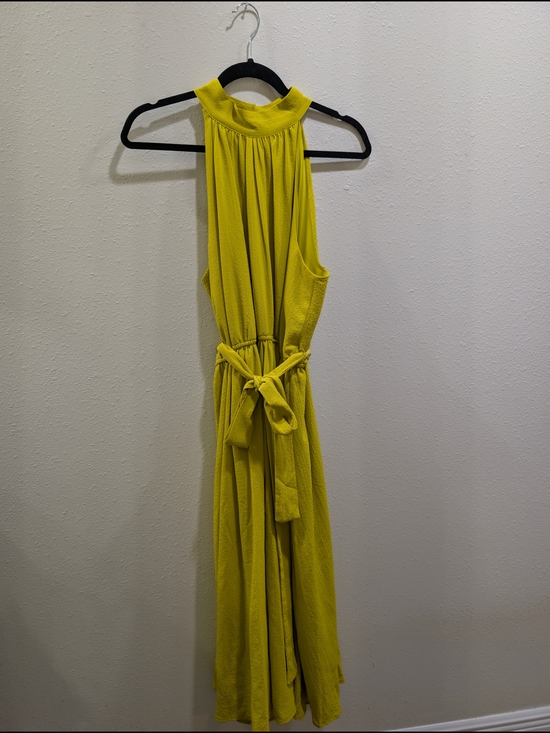 Worthington Dresses & Skirts - Worthington Halter Tie-Waist Maxi Dress in Bright Yellow